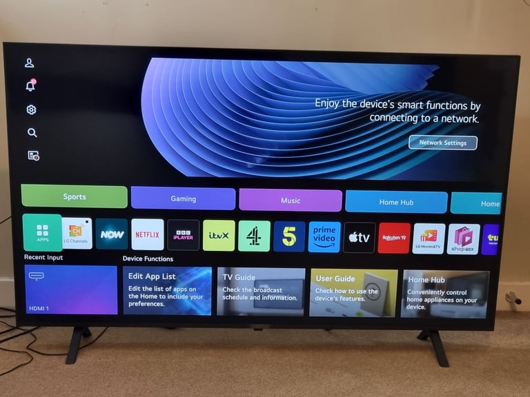 image for 55" LG 4K HDR ULTRA HD SMART TV