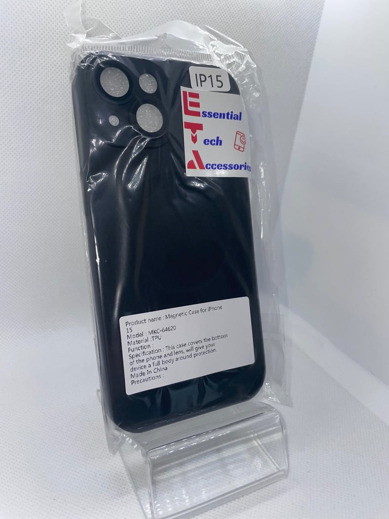 iPhone 15 Metallic Magnetic Case 