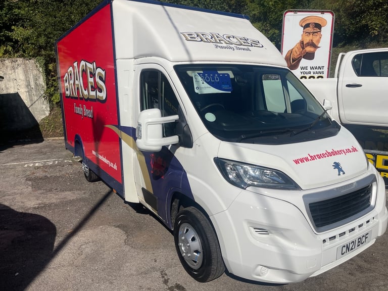 2021 Peugeot Boxer 2.2 BlueHDi  165ps Plus XLWB LOW LOADER LUTON Dropwell Luton Diesel Manual