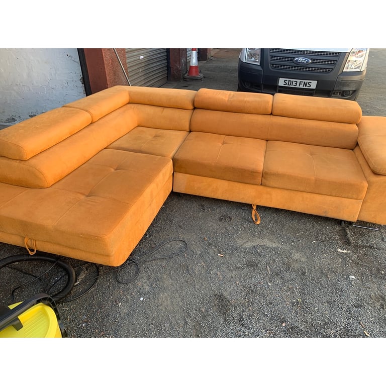 Yellow/mustard couch 