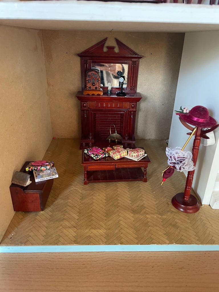 Dolls house wooden furniture