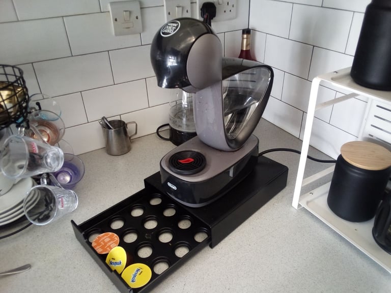 Dolce gusto pod coffee machine and pod drawer 