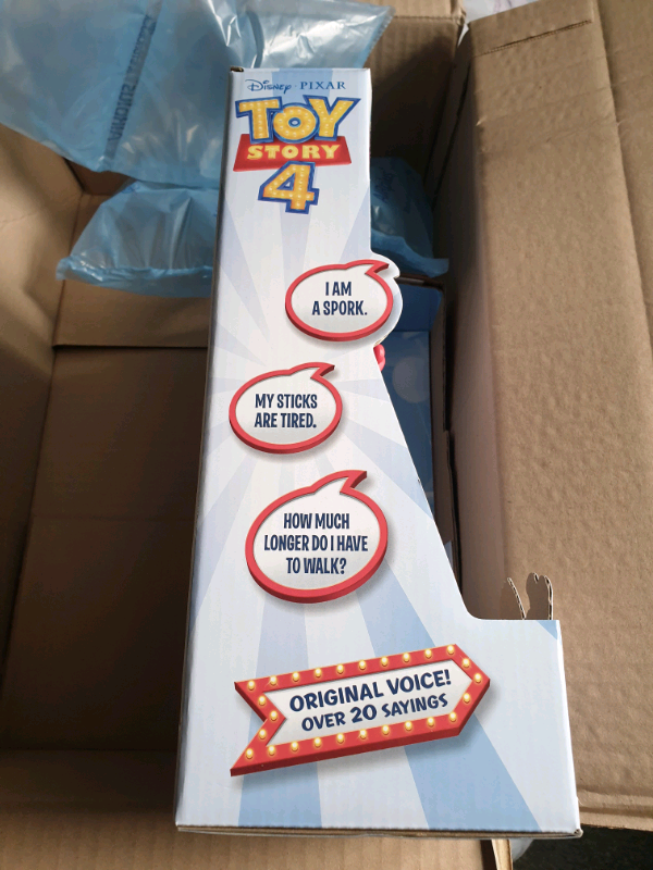 Forky toy from Toy Story 4
