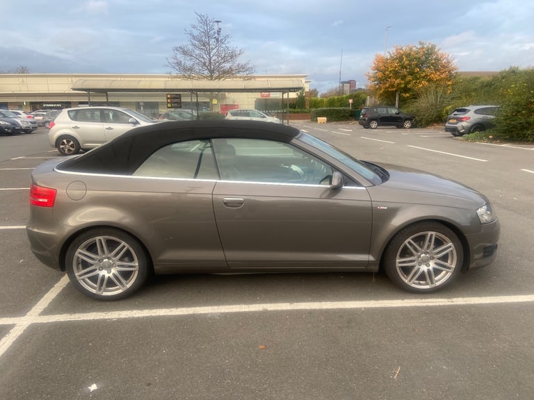 AUDI A3 2007 1.6 FSI S LINE MK2 3DR CONVERTIBLE PETROL MANUAL