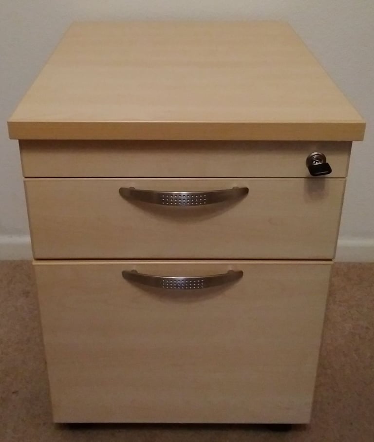 image for Filing Cabinet, 2 Draws with Key