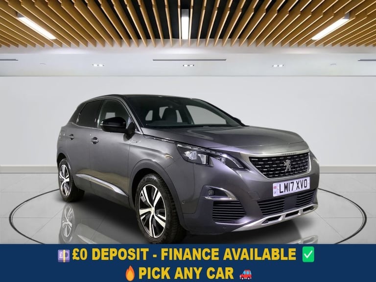 2017 Peugeot 3008 1.2 PureTech GT Line 5dr HATCHBACK PETROL Manual