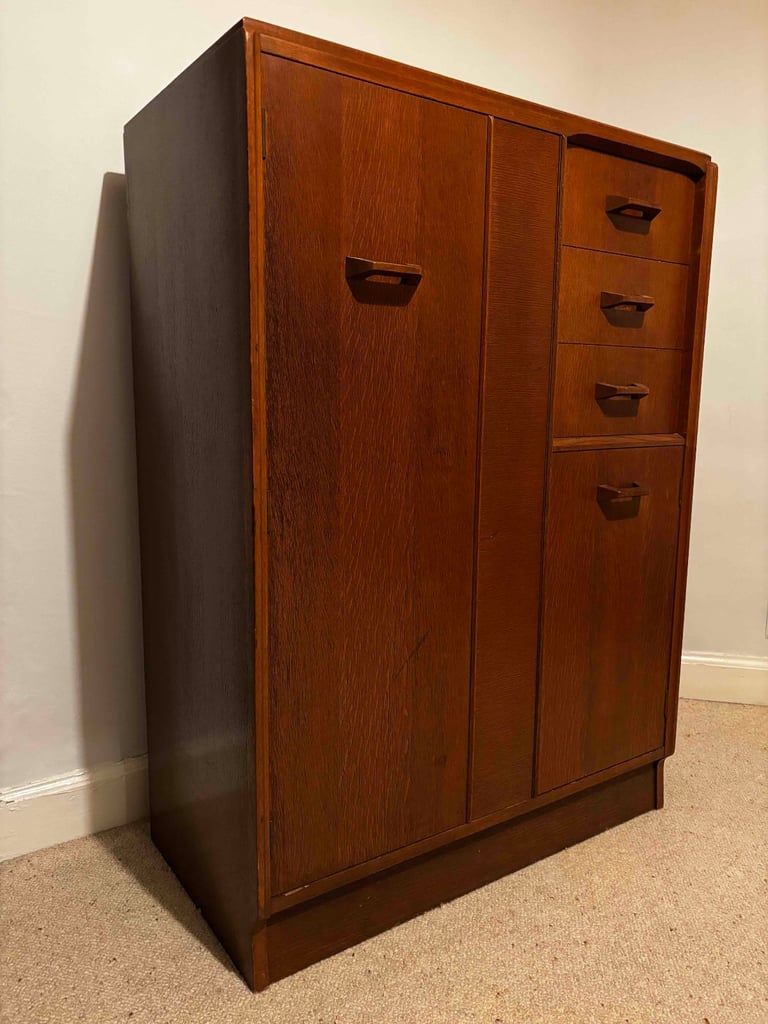 image for Vintage Mid Century G-Plan Compact Wardrobe