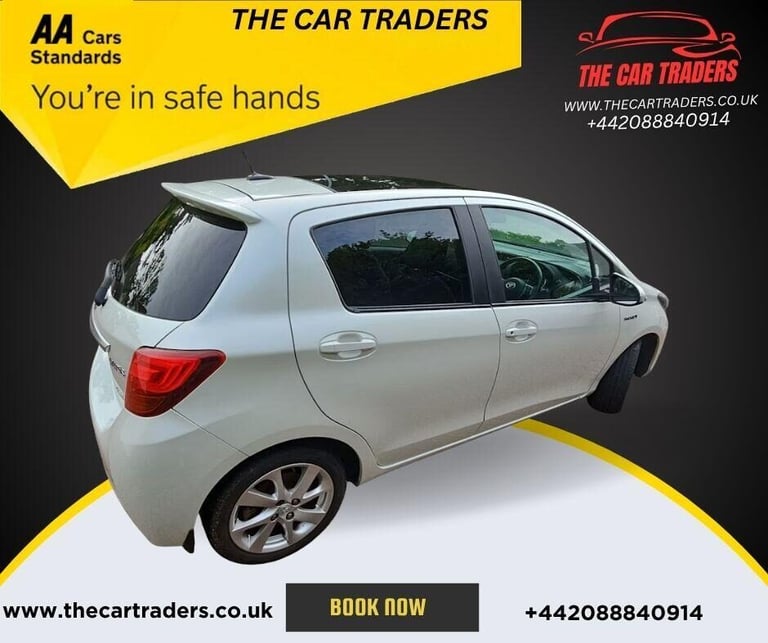 2014 Toyota Yaris 1.5 Hybrid Excel 5dr CVT HATCHBACK PETROL/ELECTRIC Automatic