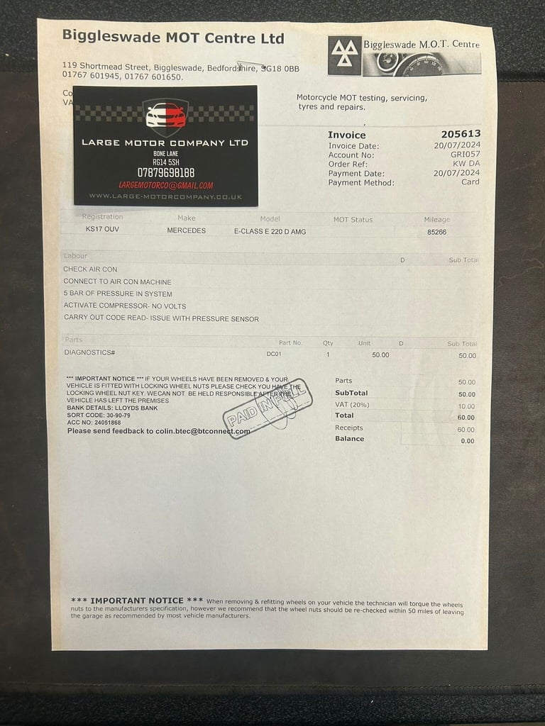 2017 Mercedes-Benz E Class 2.0 E220d AMG Line (Premium) G-Tronic+ Euro 6 (s/s) 5dr ESTATE Diesel ...