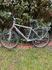 Raleigh Tundra silver colour bike, pre-owned.