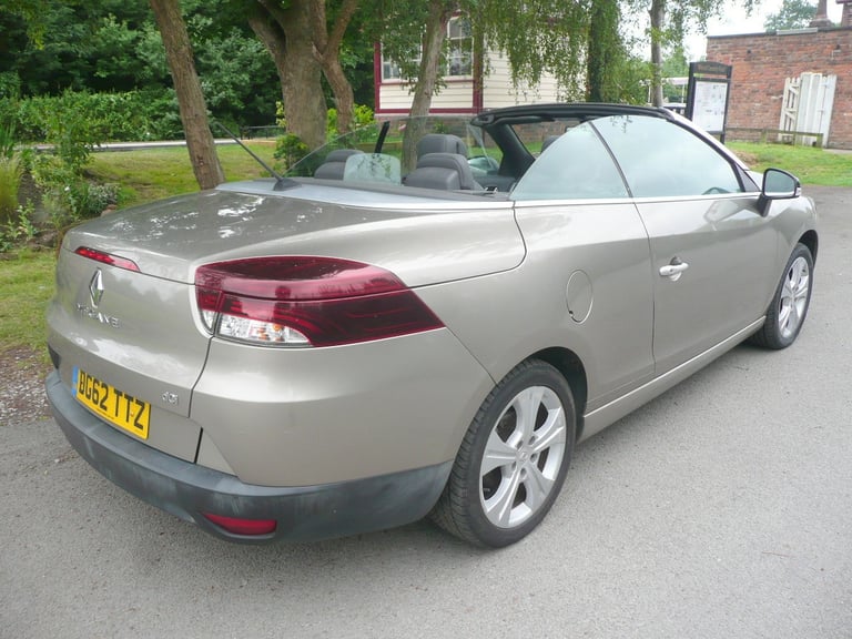 2012, 1.9 diesel Renault Megane convertible.