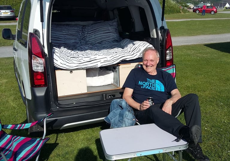 2012 Peugeot Partner Tepee 1.6 tdi92/with Amdro removable camper conversion