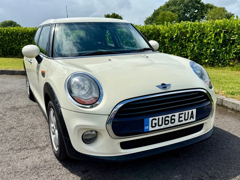 2016/66 MINI COOPER 5DR F55 1.5 HATCH WHITE FSH TURBO F56 5 DOOR £20 CHEAP TAX