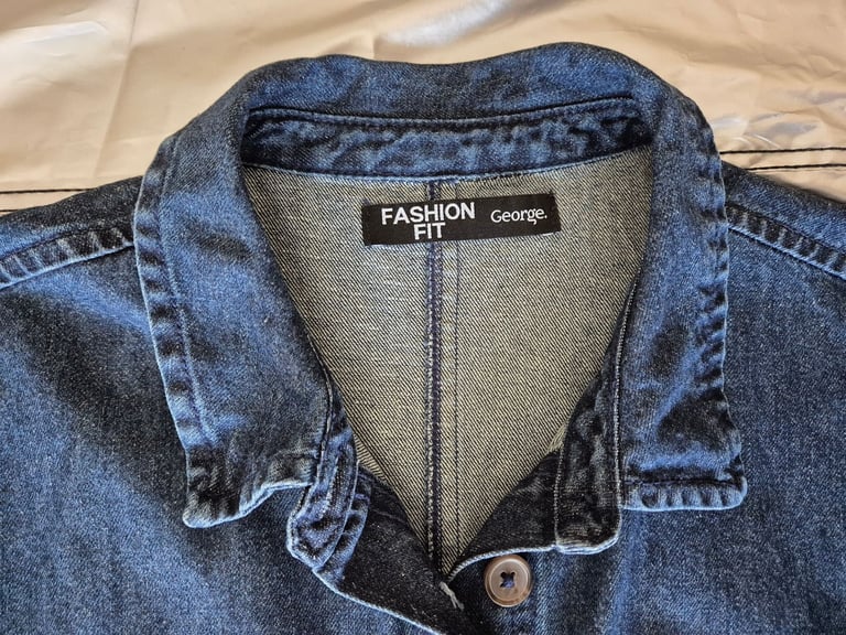 Asda George Denim Dress size 14.