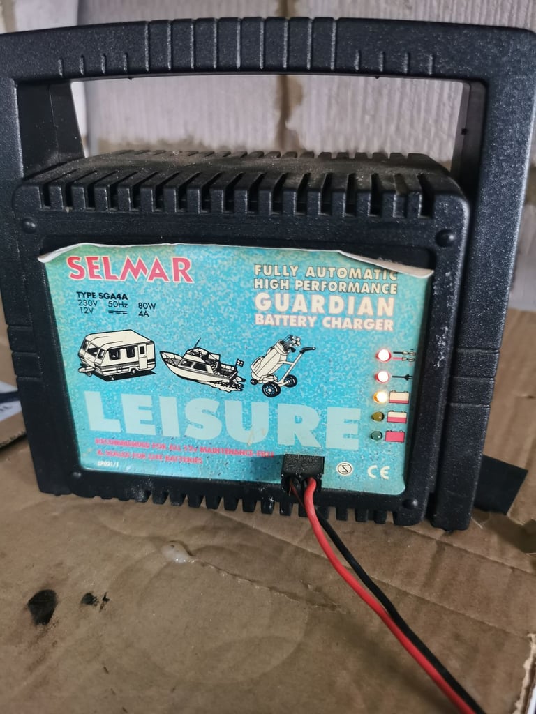 Caravan battery charger