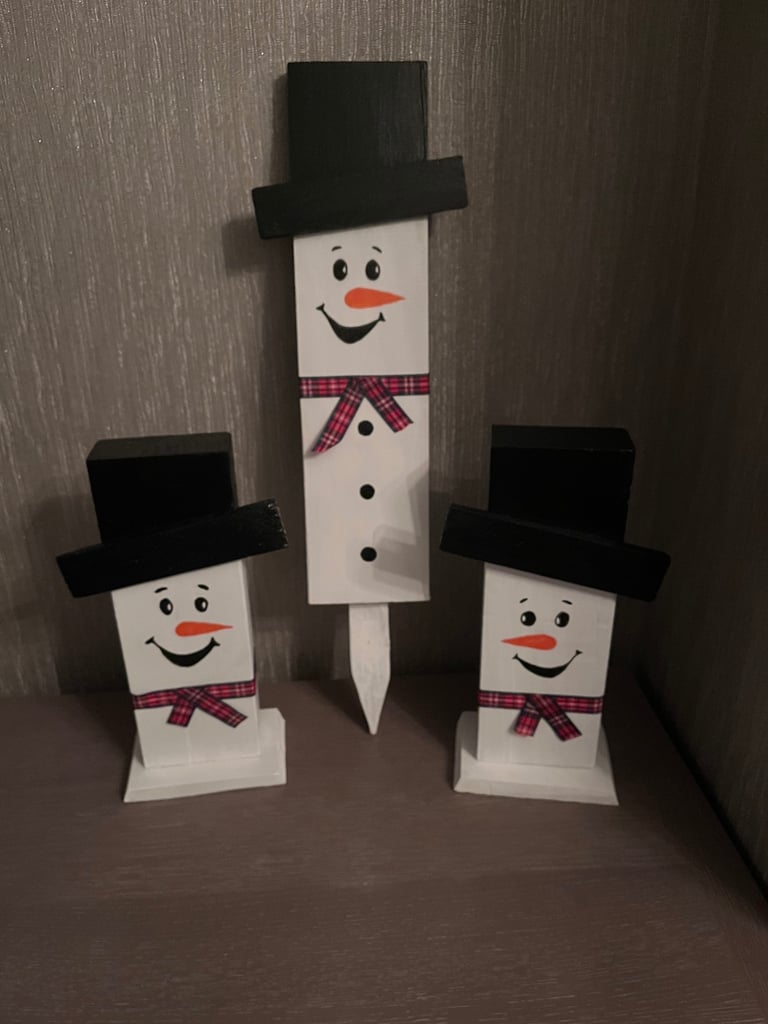 Christmas snowman decorations 