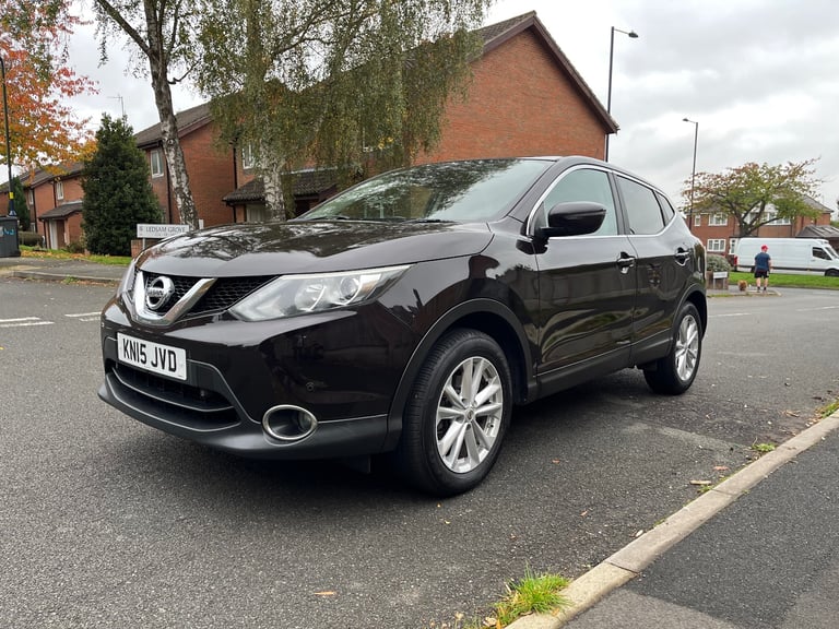 2015 Nissan Qashqai Acenta Plus 1.5 Diesel £20 Rd Tax 