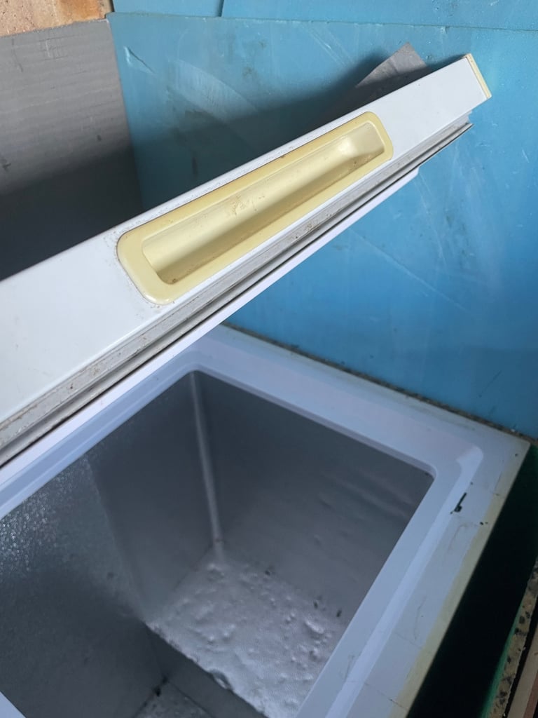 image for Small chest freezer used in garage but good working order
