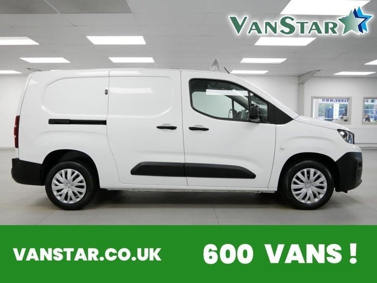 2022 PEUGEOT PARTNER 1.5 BLUEHDI 100 BHP 950KG LONG PROFESSIONAL PREMIUM
