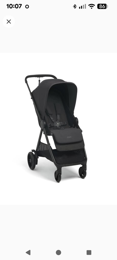 Brand new, unopened Mamas & Papas Libro Pram – Black