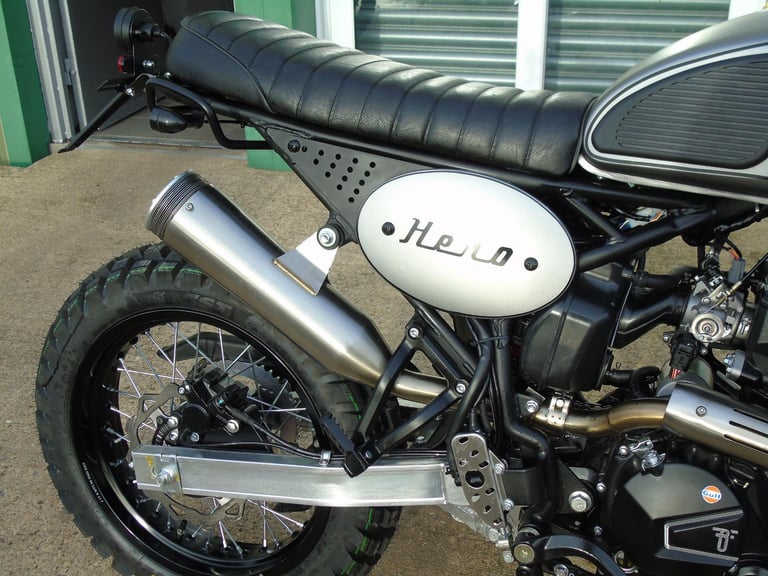 Bullit Bluroc Motorcycles Hero 250cc 2025 Brand New Retro Modern Scrambler 