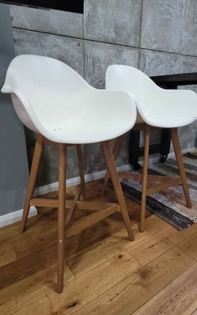 Ikea 2 x chairs # bar stools # Great condition