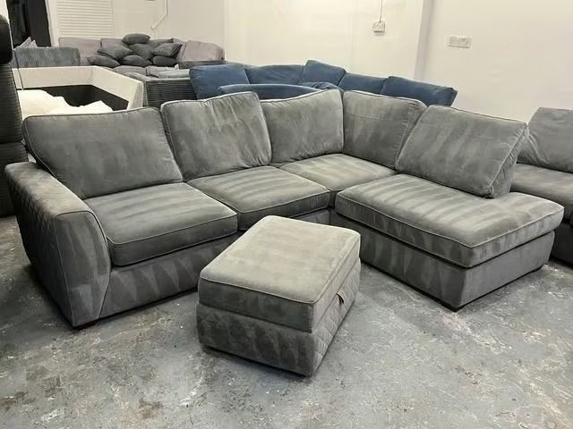 image for Luxury Dylan Corner & 3+2 Sofa Set – Modern Look | Same Day Delivery **