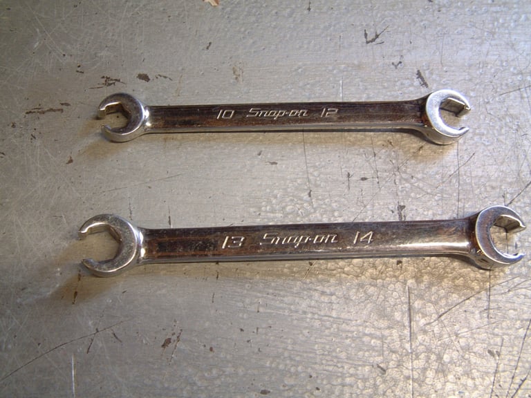 Snap-On brake pipe spanners