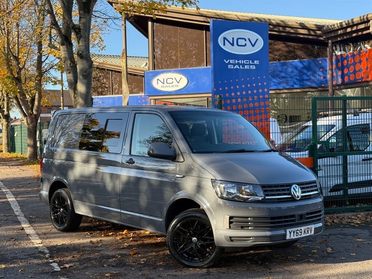 2019 Volkswagen Transporter T28 TDI T6 SWB HALF CAMPER VW NO VAT Window Van Diesel Manual