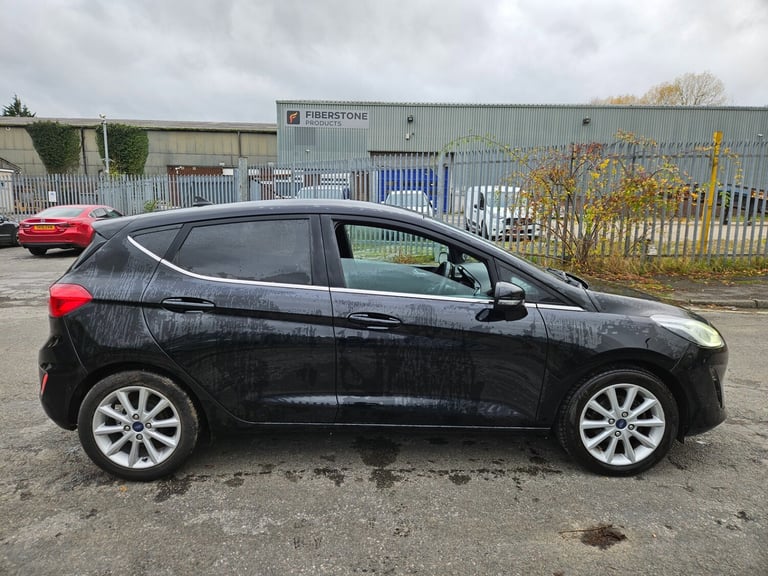2019 69 FORD FIESTA 1.0 EcoBoost Titanium Black 5dr Damaged Salvage