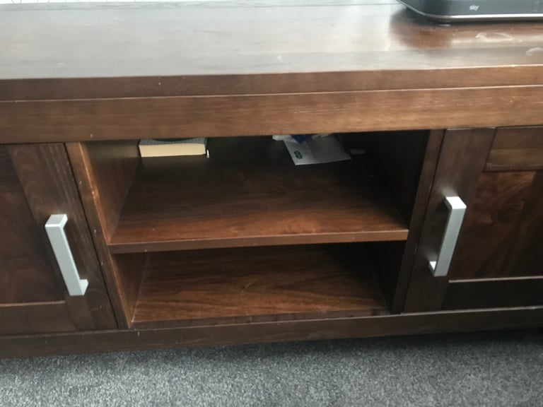 Bentley Tv Unit very good condition dark brown orange 