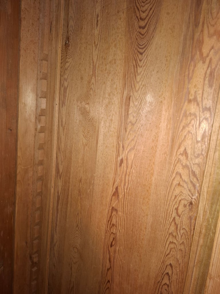Antique Flat packed Sweedish Pine Wardrobe
