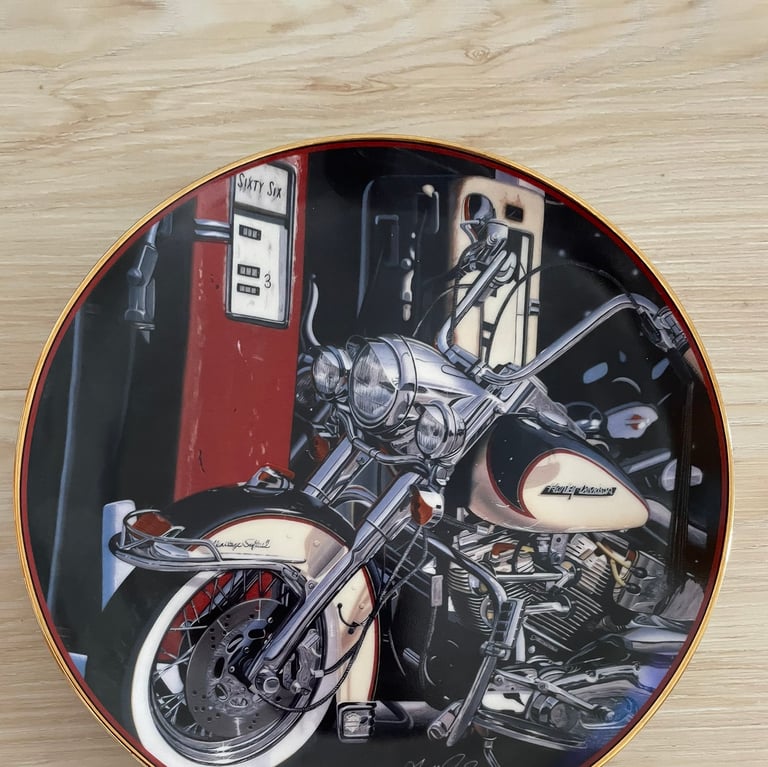 image for Harley-Davidson Heritage Softail Classic Limited Edition Plate