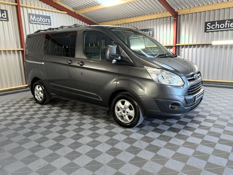 2017 Ford Transit Custom 2.0 TDCi 310 Limited Crew Cab Van 5dr Diesel Manual L1 H1 (163 g/km, 128...
