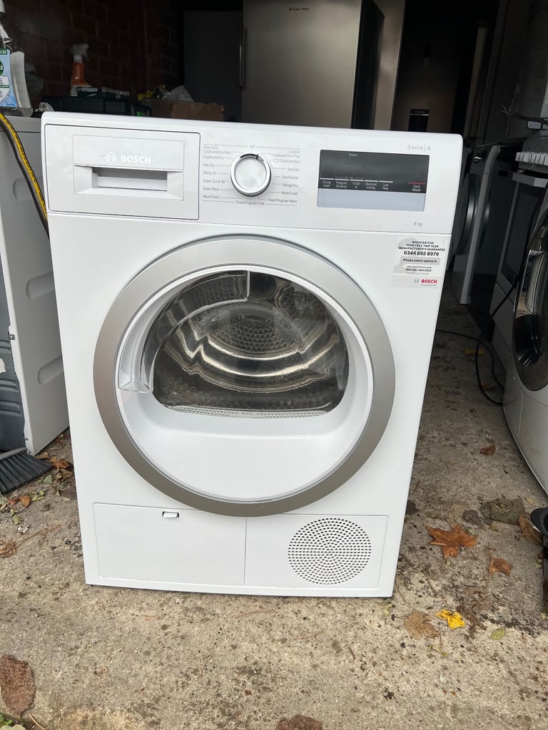 image for Bosch 8kg condenser tumble dryer 