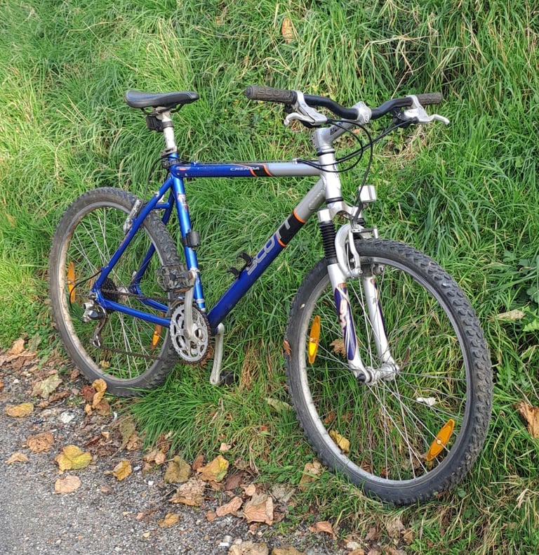 Scott aluminium frame bike 