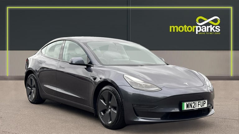 2021 Tesla Model 3 Long Range AWD 4dr Auto (Fixed Glass Roof)(Heated  Electric
