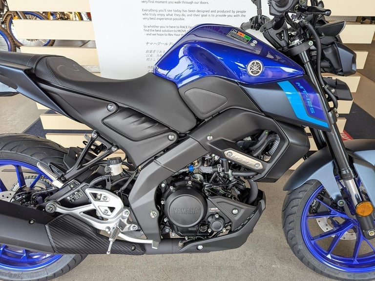 NEW 2025 Yamaha MT-125 ABS. Icon Blue. £5,251 On The Road (NO ADMIN FEES!)