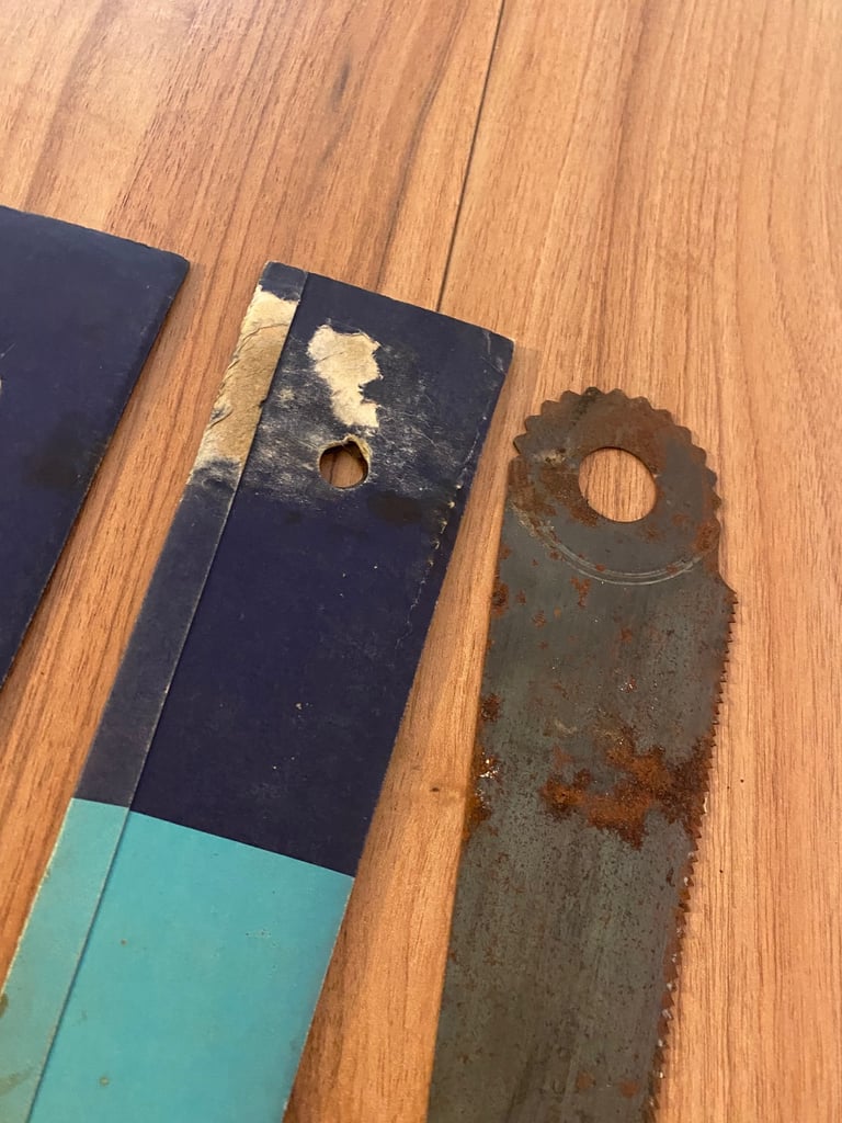 Vintage New Eclipse Spare Blades Xylan X 3 Bundle Job Lot General Purpose