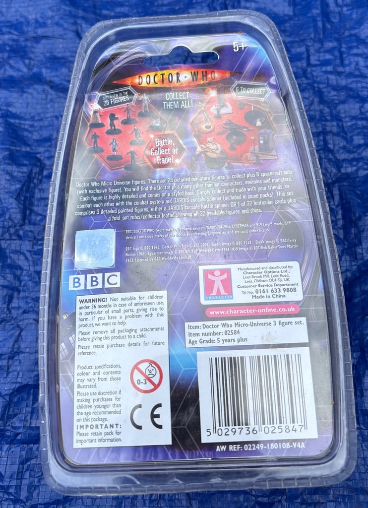 Doctor Who Micro-Universe 3 Figure Pack 