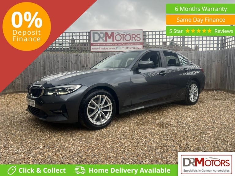 2019 BMW 3 Series 2.0 318d SE Saloon 4dr Diesel Auto Euro 6 (s/s) (150 ps) Saloon Diesel Automatic