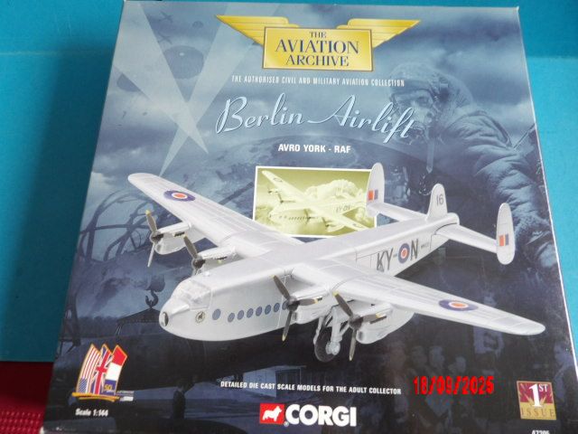 image for Corgi 1:144 Scale 47205 Military Avro York  RAF  