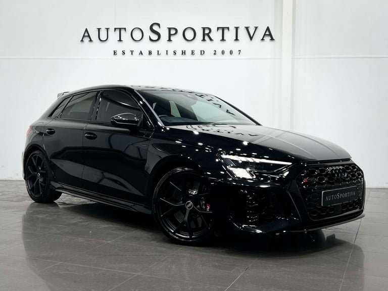 image for 2022 Audi A3 2.5 RS 3 Sportback Carbon Black TFSI Quattro Semi-Auto 4WD 5dr Hatchback Petrol Auto...