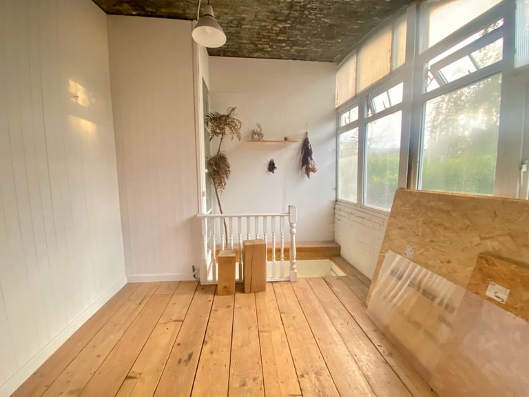 Artist | designer maker DUPLEX studio with windows London Fields/Hackney £650pm