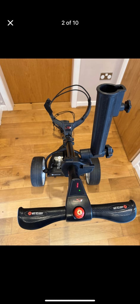 image for S1 motor caddy golf trolley 