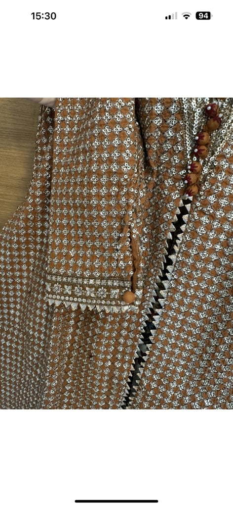 Ethnic Pakistani Lengha Suit size XS with tags Indian Pakistani Designer Dress