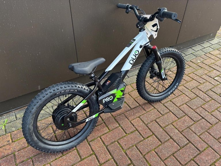 DUO BIKES - DUO 20 PODIUM PRO - NEW KIDS ELECTRIC BALANCE BIKE - FOR KIDS AGE 7+