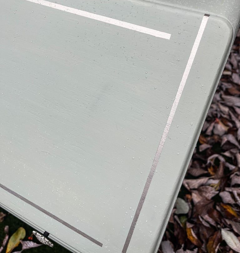 Antique Writing Bureau £150 Sage and Blush