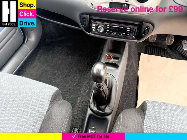 2003 Fiat Seicento 1.1 Sporting 3dr HATCHBACK Petrol Manual
