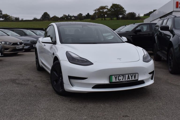 2021 Tesla Model 3 Standard Range Plus Auto RWD 4dr SALOON Electric Automatic